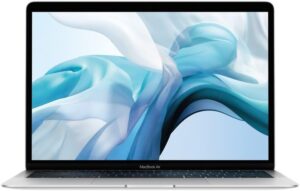 2019 Apple MacBook Air avec Intel 1.6 GHz Core i5 (13-pouces, 8 Go RAM, 128 Go SSD) (QWERTY Anglais) Argent (Reconditionné)