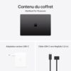 Apple MacBook Pro Ordinateur Portable avec Puce M4 Max, CPU 14 cœurs et GPU 20 cœurs : Conçu pour Apple Intelligence, Écran Liquid Retina XDR 16,2″, 24 Go de mémoire unifiée;... – Image 6