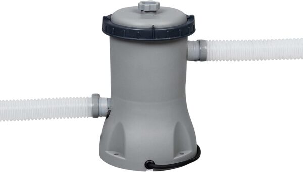 Bestway Steel Pro Max Piscine Hors Sol Ronde avec Pompe de Filtration Gris Ø 427 x 84 cm