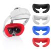 Casque de réalité virtuelle - Coussin de protection en silicone anti-rayures et anti-transpiration - Aide à améliorer l'expérience de jeu VR – Image 4