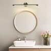 Desk Lamp Lampe de Miroir LED rétro pour Salle de Bain, éclairage Avant de Miroir de Bain Vintage 4000 K, lumières Noires pour Miroir de courtoisie avec Fonction réglable, pour... – Image 4