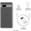 Google Pixel 7a et chargeur – Smartphone Android 5G débloqué avec objectif grand angle et 24 heures d'autonomie – Charbon – Image 4