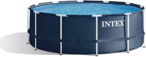 Intex 28904 piscine Frame à armature en métal 366 x 122 cm Ronde bleu