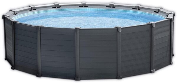 Intex kit Piscine Graphite ø 478 x h 124m