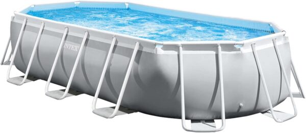Intex kit Piscine Prism Frame Ovale Tubulaire l 503 x l 274 x h 122m