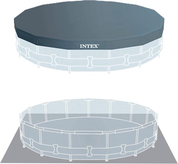 Intex kit Piscine Prism Frame Ronde Tubulaire ø 457 x h 122m