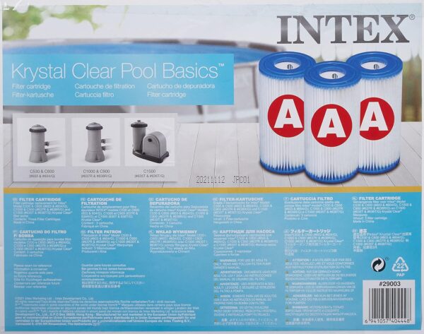 Intex kit Piscine Tubulaire baltik ø 457 x h 122m