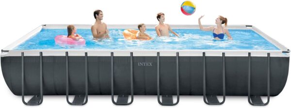 Intex kit Piscine Ultra XTR rectangulaire Tubulaire l 549 x l 274 x h 132m