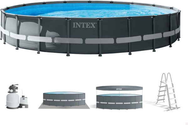 Intex kit Piscine Ultra XTR Ronde Tubulaire ø 549 x h 132m
