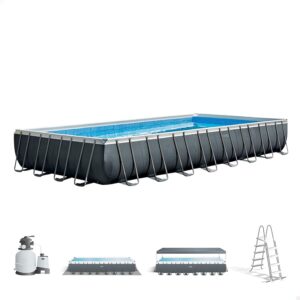 Intex Piscine Ultra Rectangulaire 975 x 488 x 132 cm multicolore