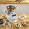 Moulinex Robot cuiseur connecté, 14 modes, Mode manuel, 4,5L, Recettes illimitées, Fabriqué en France, Silencieux, 5 accessoires et un découpe légumes, I-Companion XL, Blanc... – Image 4