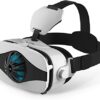 XYLXJ Casque de réalité virtuelle 3D pour téléphones et films de réalité virtuelle - Avec casque compatible avec iOS/Android – Image 3