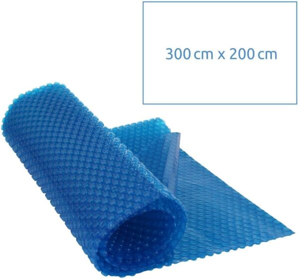 your GEAR SC 300x200 Bâche Solaire Couverture Solaire rectangulaire 300 µm d´épaisseur avec Film Solaire pour Le Chauffage de Piscine