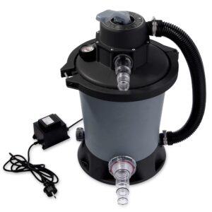 your GEAR SFP PRO 3028 L/h Système de filtration à sable pour piscine Pompe de piscine 3 m³/h + Valve 6 voies + Certifié GS